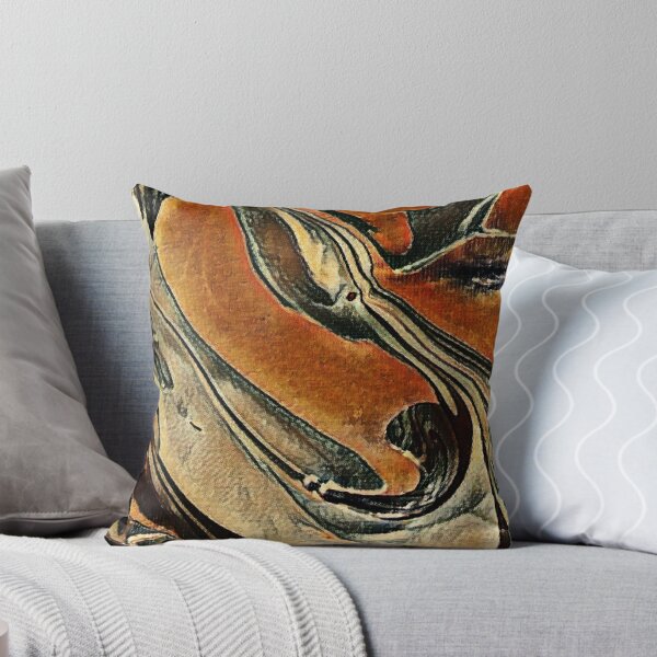 Item preview, Ember Flow – Fiery Orange Abstract Organic Composition designed and sold by Absractshop4942.