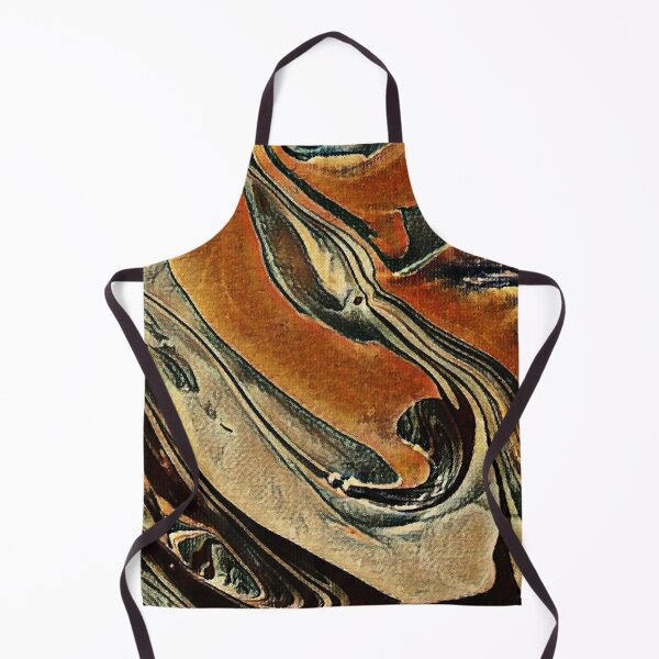 Item preview, Ember Flow – Fiery Orange Abstract Organic Composition designed and sold by Absractshop4942.