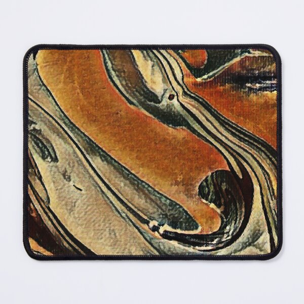 Item preview, Ember Flow – Fiery Orange Abstract Organic Composition designed and sold by Absractshop4942.