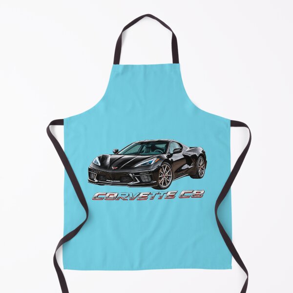 Item preview, Coche deportivo Corvette C8 negro designed and sold by TZehrfeldPhotos.