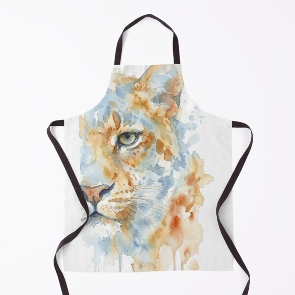 Item preview, Leopard, Amber and Steel Blue designed and sold by caracatita75.