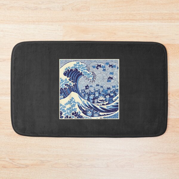 Item preview, Blue Cats Wave For Kamala Funny Childless Cat Lady Art - Cute Election 2024 Blue Wave Design | Limited Edition designed and sold by satawis.
