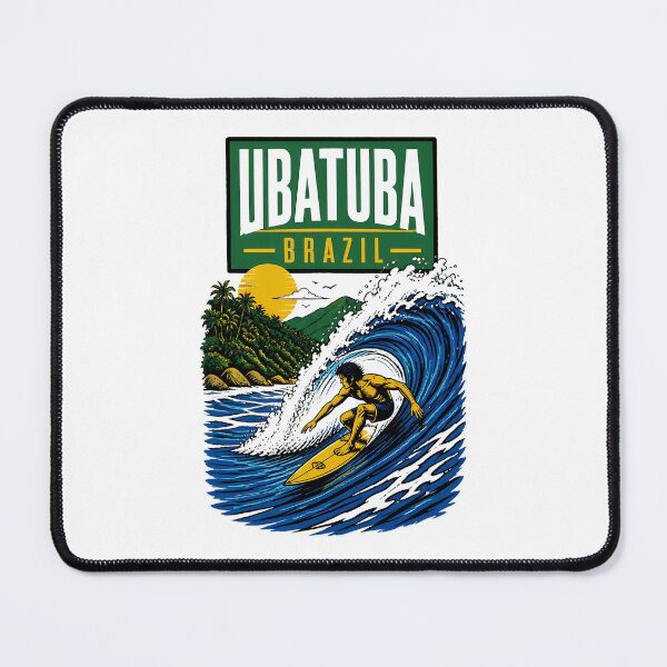 Item preview, Ubatuba Brazil Vintage Travel Tourism designed and sold by TravelersGems.