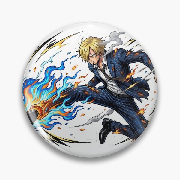 Item preview, Sanji strongest form designed and sold by mangastickers1420.