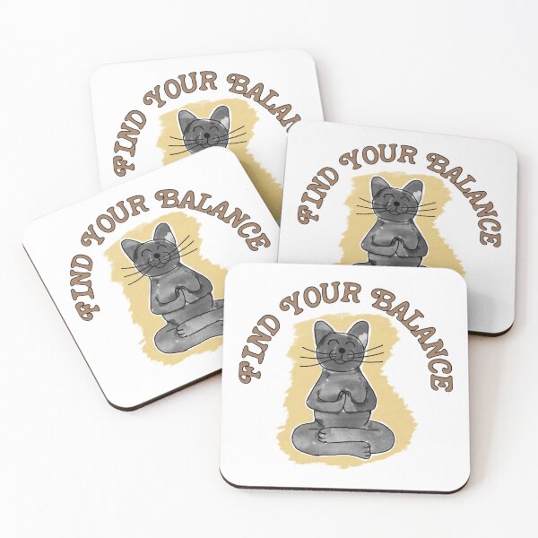 Item preview, “Find Your Balance” (circle ed.) designed and sold by Slinky Void Styles by @K.K.Labz (Katie-Kat Labrador).