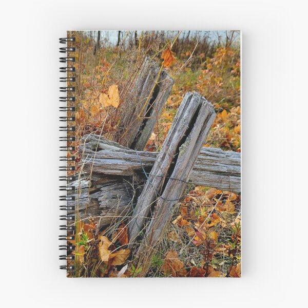 Item preview, Weathered Fence Among  Warm Autumn Foliage designed and sold by ProWorks.