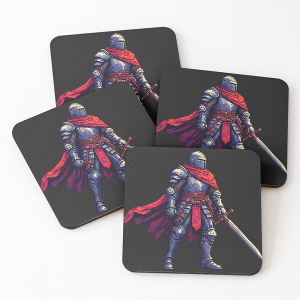 Item preview, Pixel Art Medieval Knight Warrior designed and sold by -DEEWOLF-.