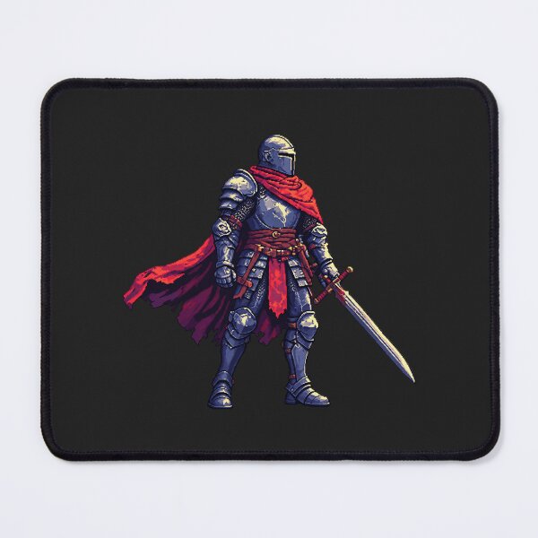 Item preview, Pixel Art Medieval Knight Warrior designed and sold by -DEEWOLF-.