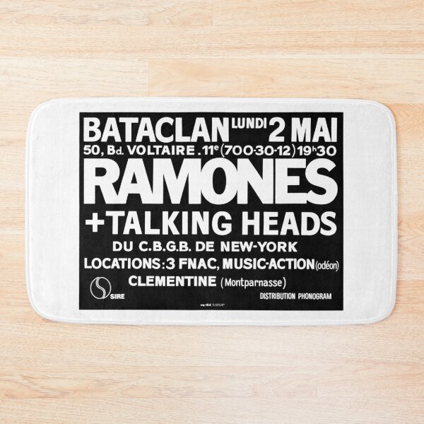 Item preview, Ramones at Le Bataclan w/ Talking Heads: Paris, May 2nd, 1977 designed and sold by BANDOFSCRIBBLE Hollywood.