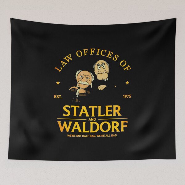 Item preview, Statler and Waldorf  designed and sold by bisexualluthor.