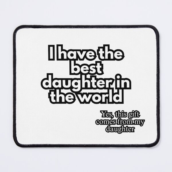 Item preview, best daughter funny gift designed and sold by Prettyproblemz.