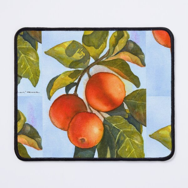 Item preview, Oranges on a Branch: Botanical Watercolour Still Life Study designed and sold by ArithraStudio.