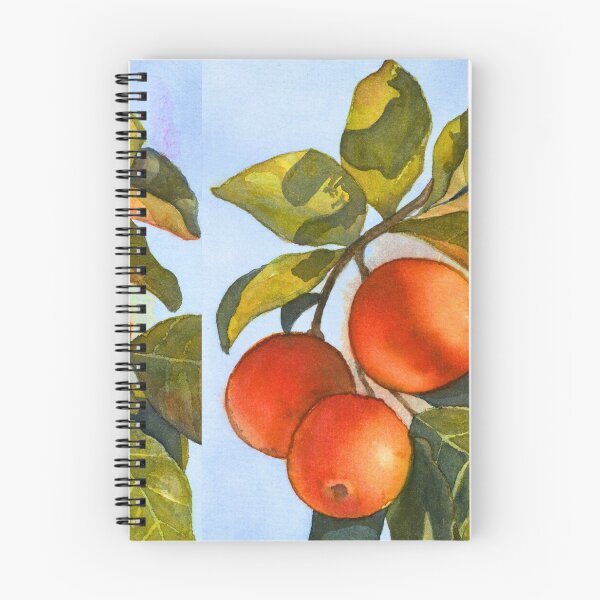 Item preview, Oranges on a Branch: Botanical Watercolour Still Life Study designed and sold by ArithraStudio.