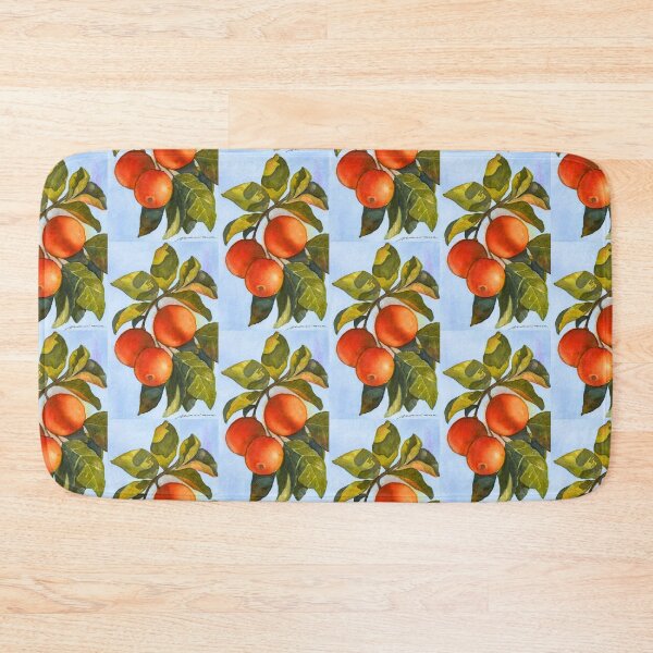 Item preview, Oranges on a Branch: Botanical Watercolour Still Life Study designed and sold by ArithraStudio.