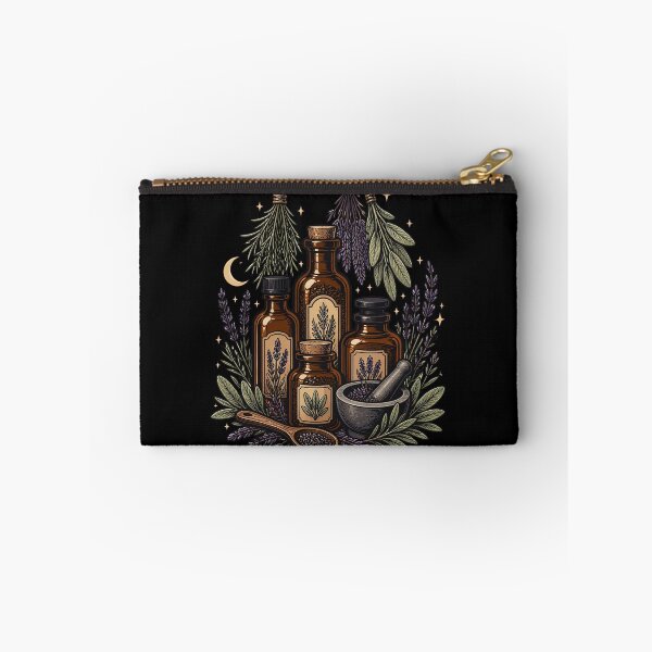 Item preview, Kitchen Witch Herbal Apothecary Art designed and sold by Fun2Fentastic.