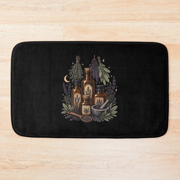 Item preview, Kitchen Witch Herbal Apothecary Art designed and sold by Fun2Fentastic.
