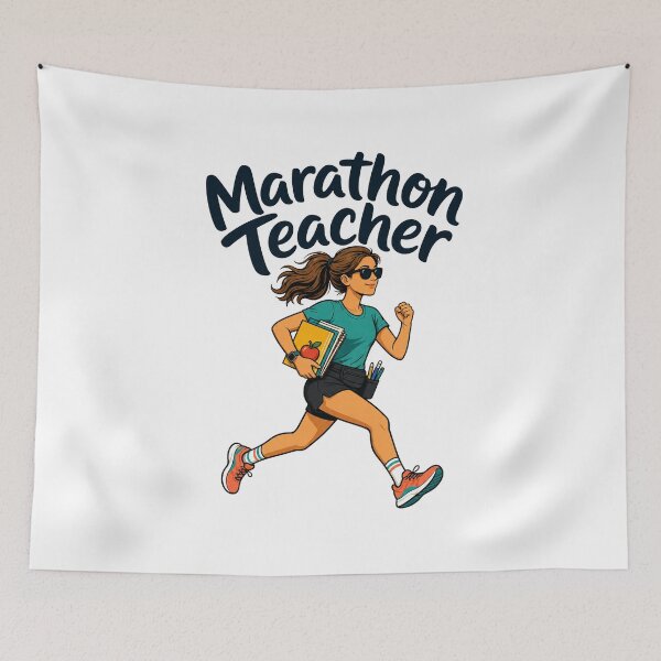 Item preview, Marathon Teacher designed and sold by musthavewords.