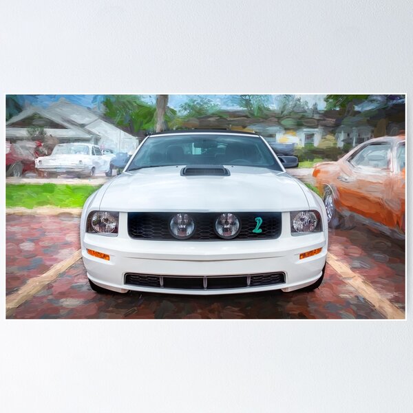 Item preview, 2008 White Ford Shelby Mustang Convertible designed and sold by RichFrancoCars.