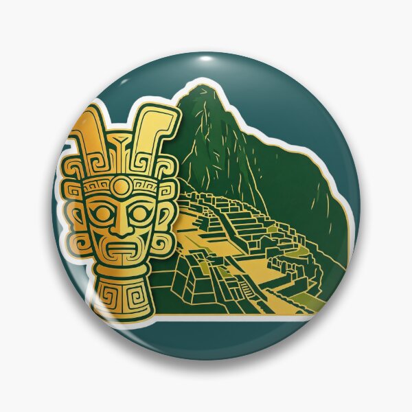 Item preview, Andean mask and Machu Picchu  designed and sold by mixoubraw.