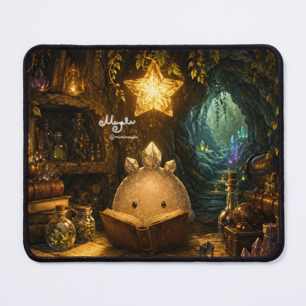 Item preview, A Quiet Moment of Reading in Mergle Forest designed and sold by Minimergle.