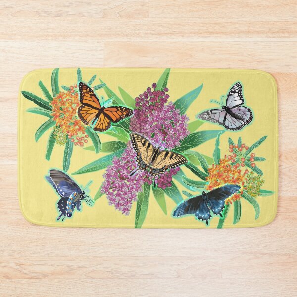 Item preview, Milkweeds and Butterflies designed and sold by Jedi-Artist.