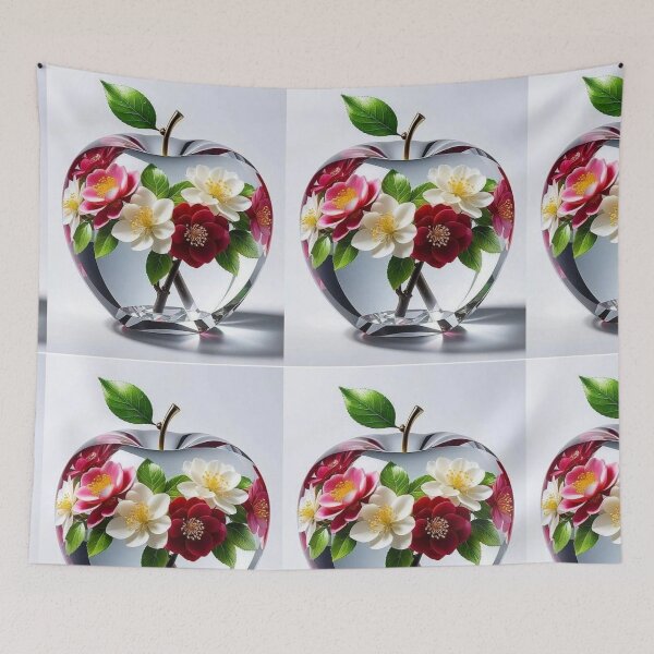 Item preview, Glass Apple - 3D Art designed and sold by Shahid1234.