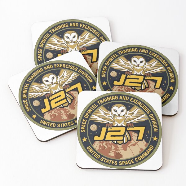 Item preview, USSPACECOM J27 Space OPINTEL Training and Exercises Division Owl Emblem designed and sold by CharlieDesings.