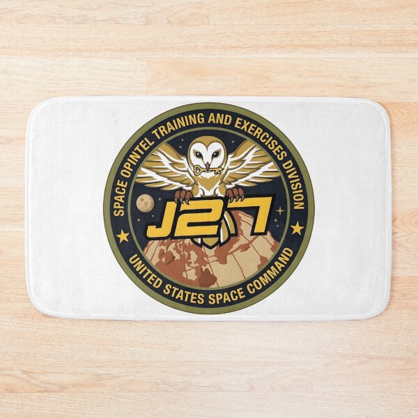 Item preview, USSPACECOM J27 Space OPINTEL Training and Exercises Division Owl Emblem designed and sold by CharlieDesings.