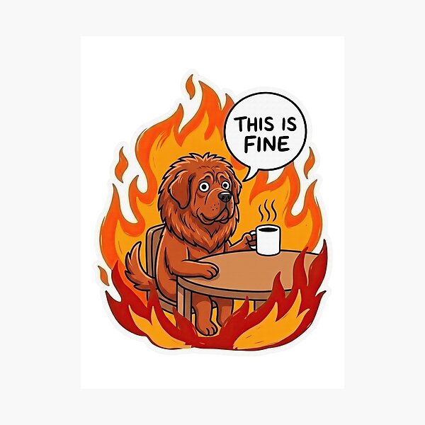Item preview, Dogue de Bordeaux Coffee Comic Art designed and sold by Flying Doggo.