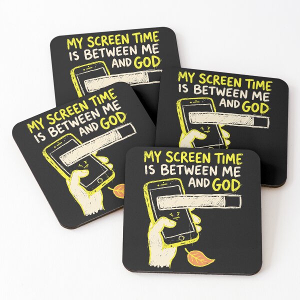 Item preview, My Screen Time Is Between Me and God designed and sold by SignumShop.