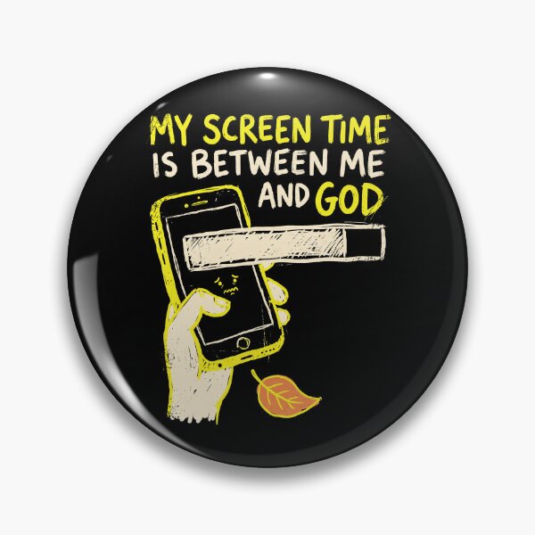 Item preview, My Screen Time Is Between Me and God designed and sold by SignumShop.