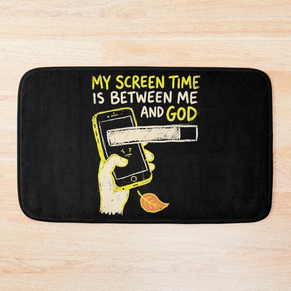 Item preview, My Screen Time Is Between Me and God designed and sold by SignumShop.