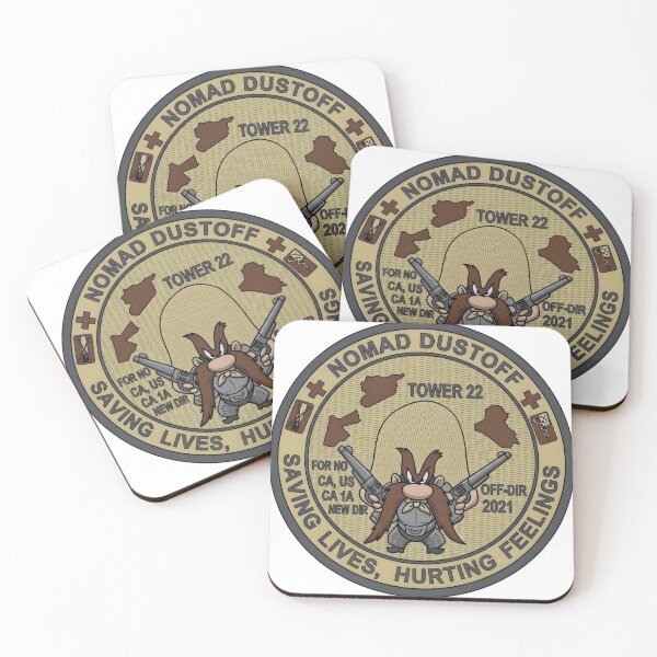 Item preview, Nomad Dustoff Tower 22 Saving Lives Hurting Feelings Patch designed and sold by CharlieDesings.