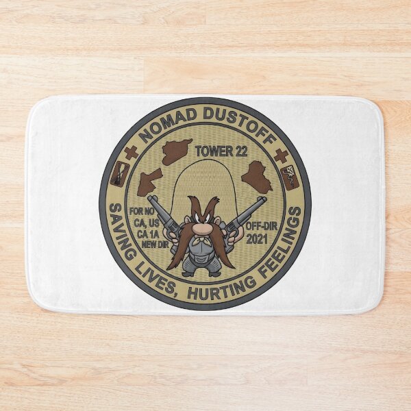 Item preview, Nomad Dustoff Tower 22 Saving Lives Hurting Feelings Patch designed and sold by CharlieDesings.