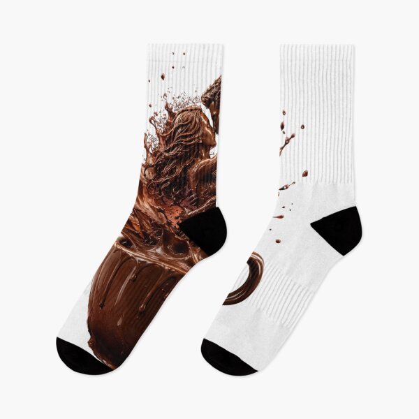 Item preview, Chocolate Love Couple Kissing in Coffee Cup Splash  designed and sold by LC&LCPlatform.
