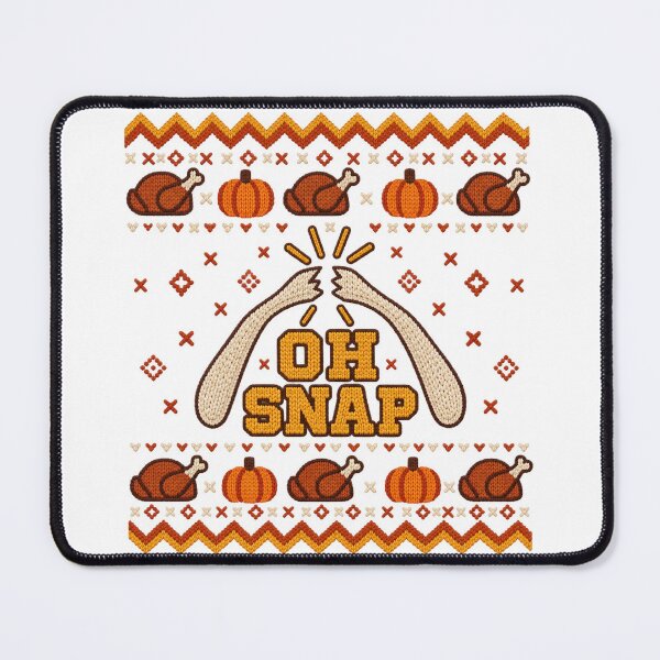 Item preview, Oh Snap Wishbone – Funny Thanksgiving Ugly Sweater designed and sold by WolfmanProphecy.