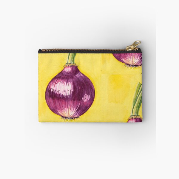 Item preview, Red Onion Still Life: Watercolour and Gouache Study designed and sold by ArithraStudio.