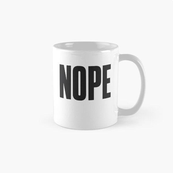Item preview, Nope Retro Typography designed and sold by bobcatmarty.