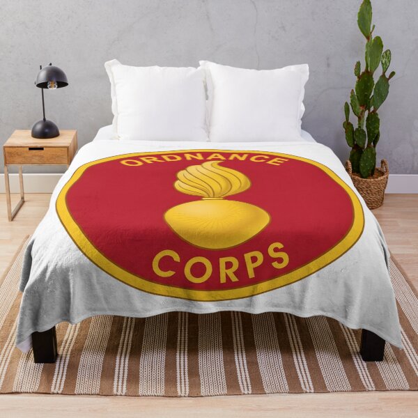 Item preview, US Army Ordnance Corps Flaming Bomb Seal Emblem designed and sold by CharlieDesings.