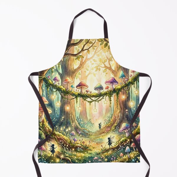 Item preview, Enchanted Fairy Mushroom Forest Lights designed and sold by Storybook Botanica.