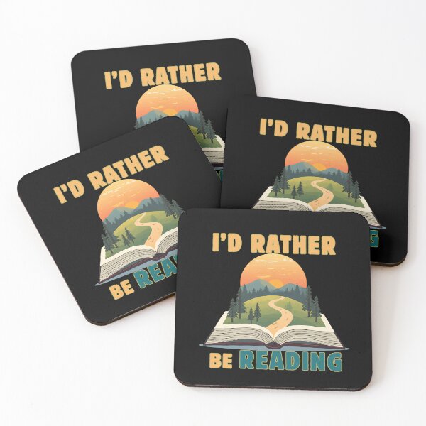 Item preview, I’d Rather Be Reading Vintage Book Lover Adventure designed and sold by Bawek85Designs.