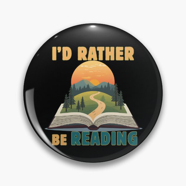 Item preview, I’d Rather Be Reading Vintage Book Lover Adventure designed and sold by Bawek85Designs.