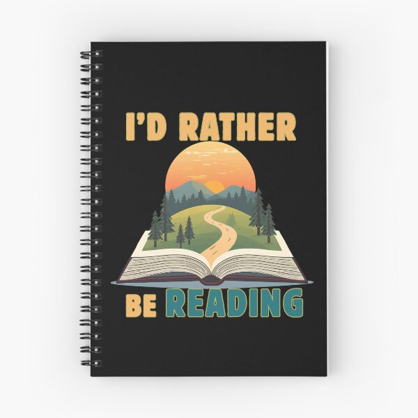 Item preview, I’d Rather Be Reading Vintage Book Lover Adventure designed and sold by Bawek85Designs.