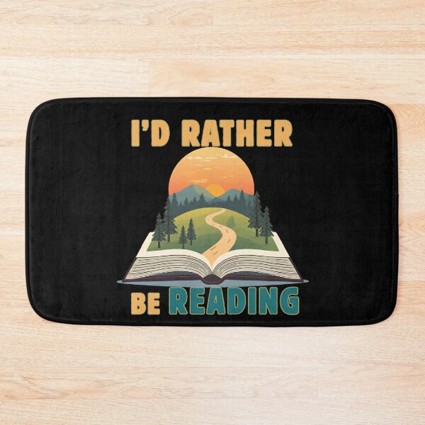 Item preview, I’d Rather Be Reading Vintage Book Lover Adventure designed and sold by Bawek85Designs.