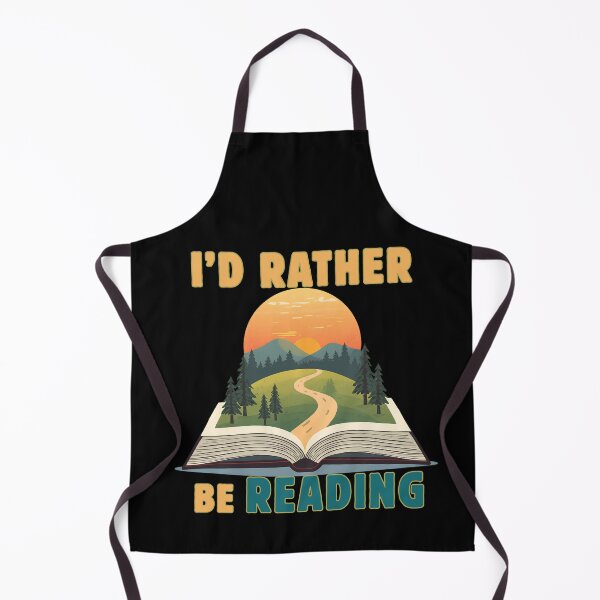 Item preview, I’d Rather Be Reading Vintage Book Lover Adventure designed and sold by Bawek85Designs.