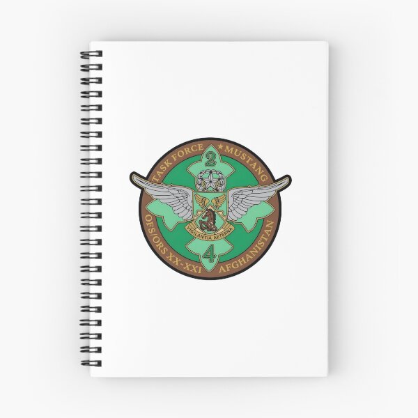 Item preview, Task Force Mustang 2-4 General Support Aviation Battalion Afghanistan Deployment Patch designed and sold by CharlieDesings.