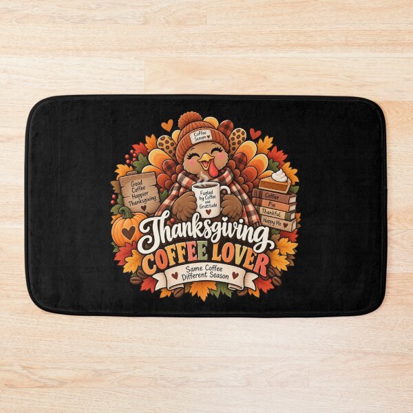 Item preview, Thanksgiving Coffee Lover Gift Turkey Fall Coffee Style designed and sold by Corvoria.