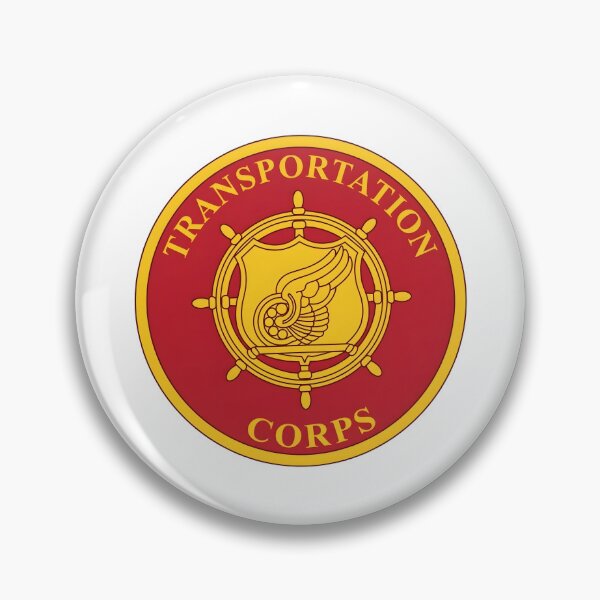 Item preview, US Army Transportation Corps Winged Wheel and Ship's Helm Seal Emblem designed and sold by CharlieDesings.