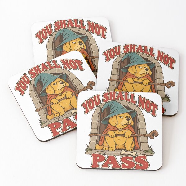 Item preview, You Shall Not Pass – Funny wizard Dog designed and sold by RAIID.