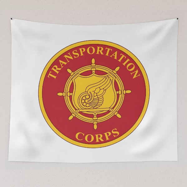 Item preview, US Army Transportation Corps Winged Wheel and Ship's Helm Seal Emblem designed and sold by CharlieDesings.